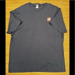 Home Depot gray short sleeve shirt 2XL